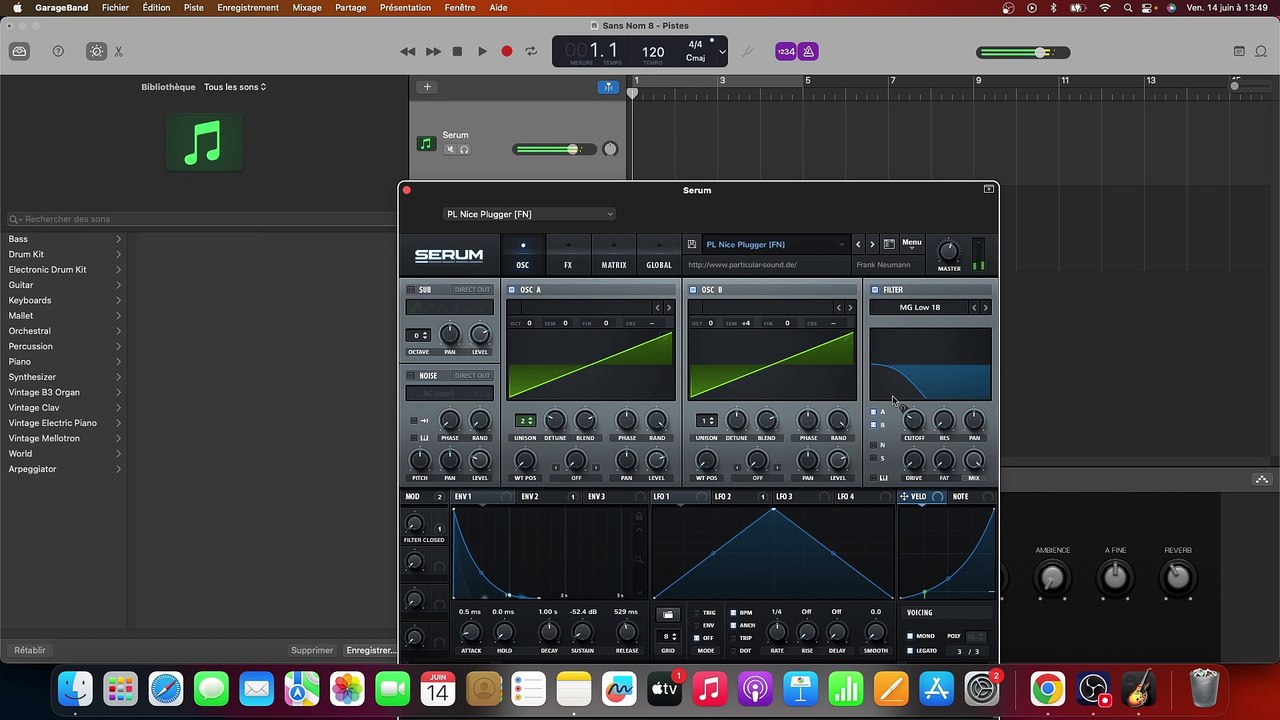 [FR] Garageband Tips : jouer plusieurs instruments simultanément (Débutants)