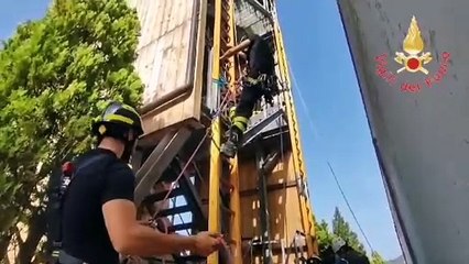 Lamezia, concluso il corso di formazione Speleo Alpino Fluviale degli allievi Vigili del fuoco