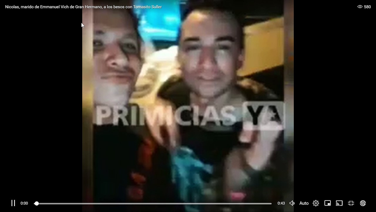 Video del marido de Emmanuel Vicha los besos con Tomasito Süller