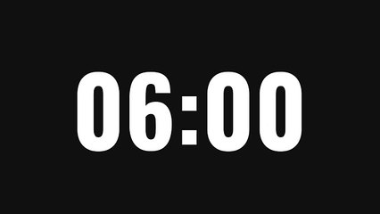 6 Minute Timer