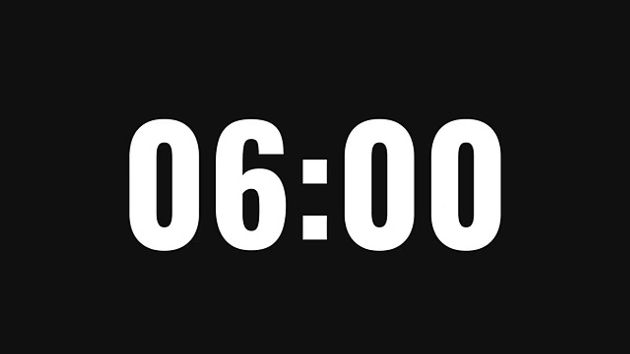 6 Minute Timer