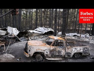 Drone Footage Captures Destruction From South Fork Fire In New Mexico