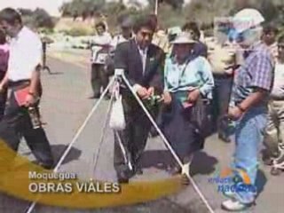 OBRAS VIALES - MOQUEGUA
