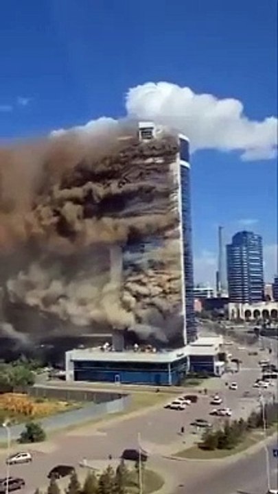 incêndio cazaquistão