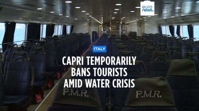 Italian island of Capri bans tourists due to water crisis