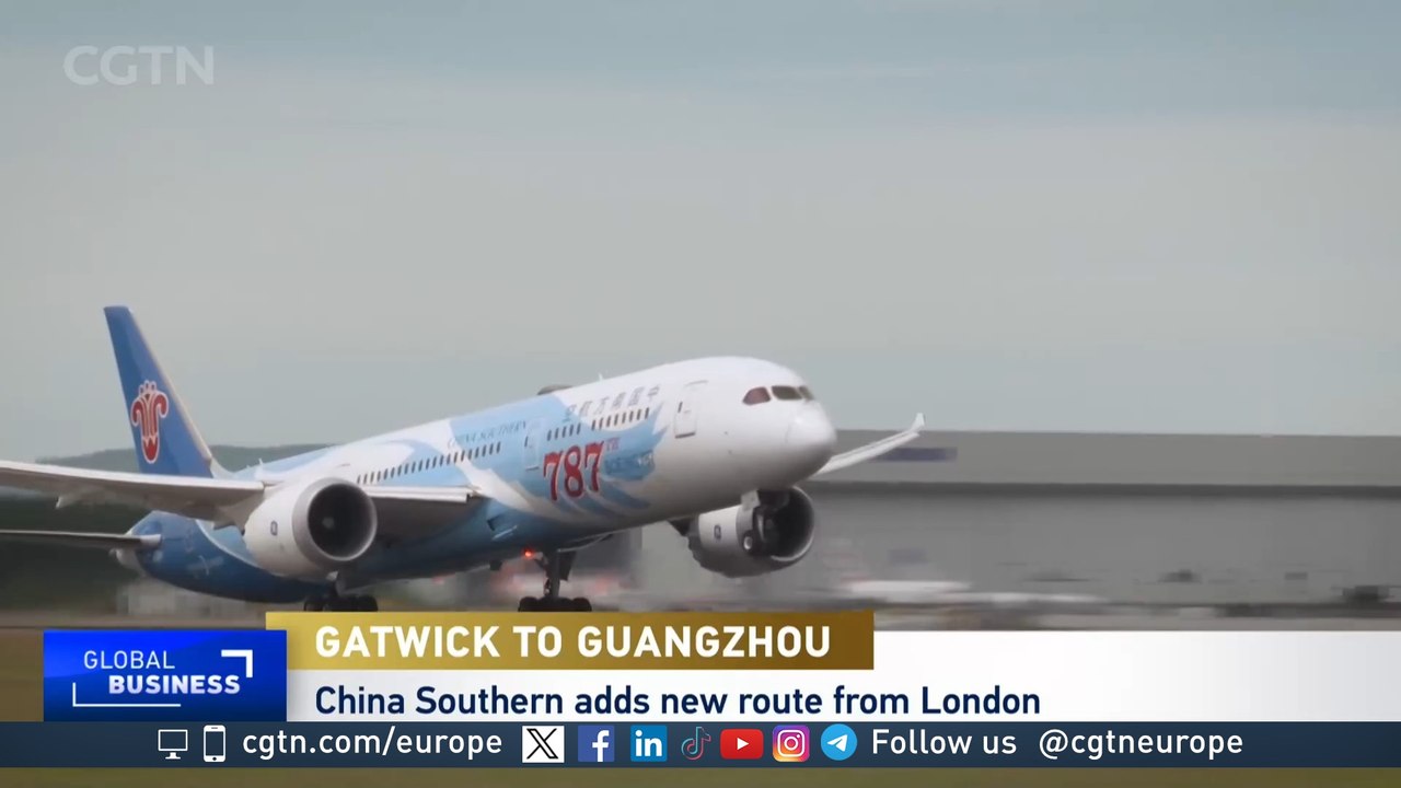  Take-off for Gatwick to Guangzhou