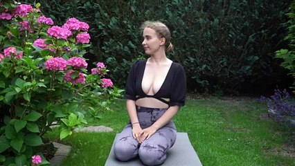 Yoga stretch exercise