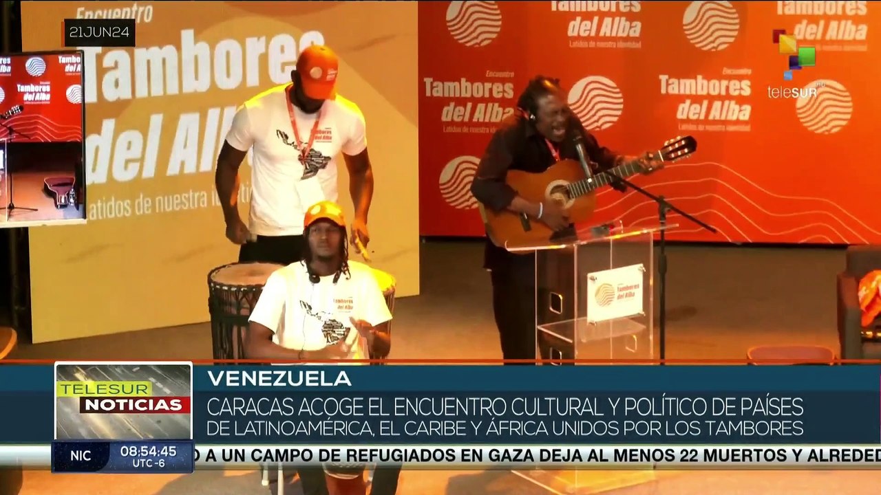 ¡Unidos por los tambores! Caracas fue sede del encuentro cultural y político