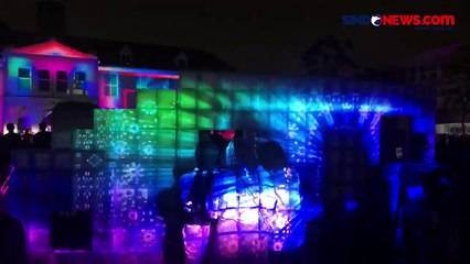 Pertunjukan Video Mapping Warnai Kota Tua di HUT DKI Jakarta ke-497
