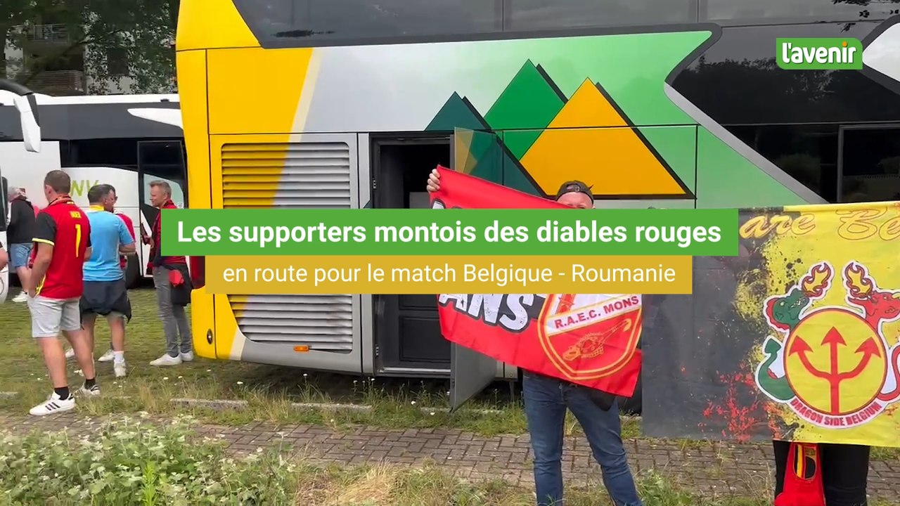 Les supporters montois en route pour Belgique - Roumanie