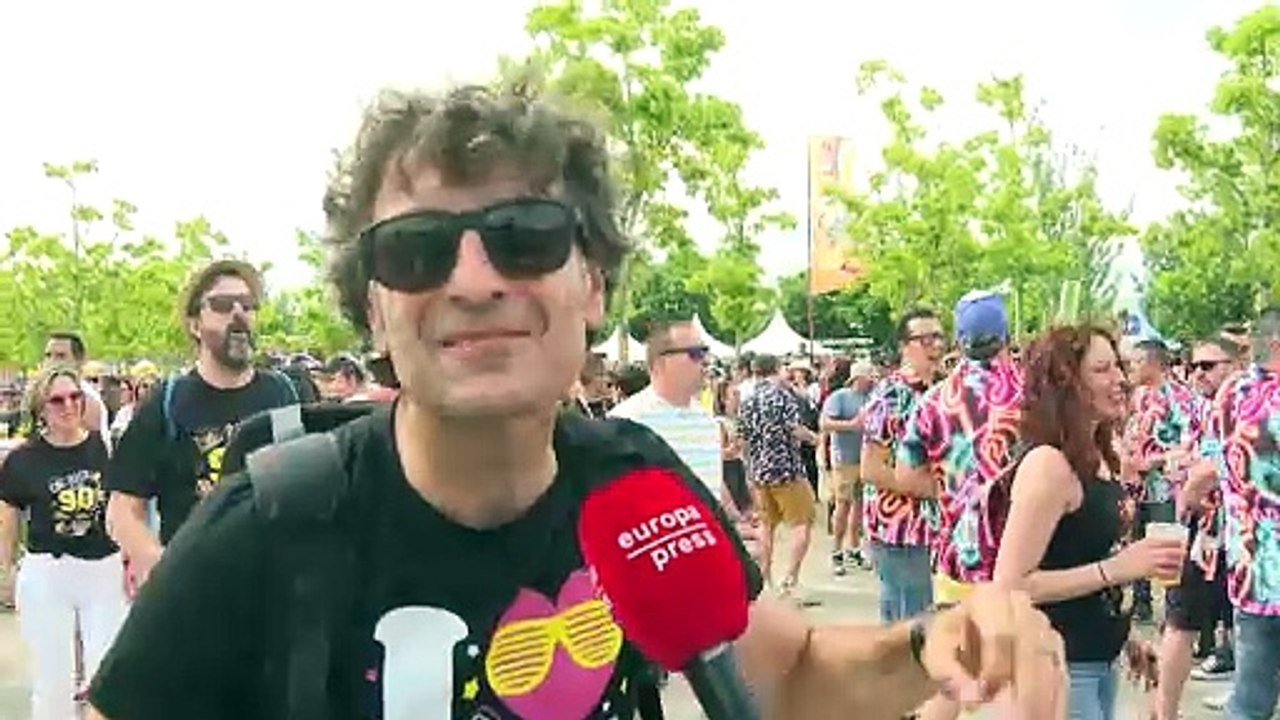 El festival 'Love the 90's' acoge a sus asistentes con "un gran espíritu"