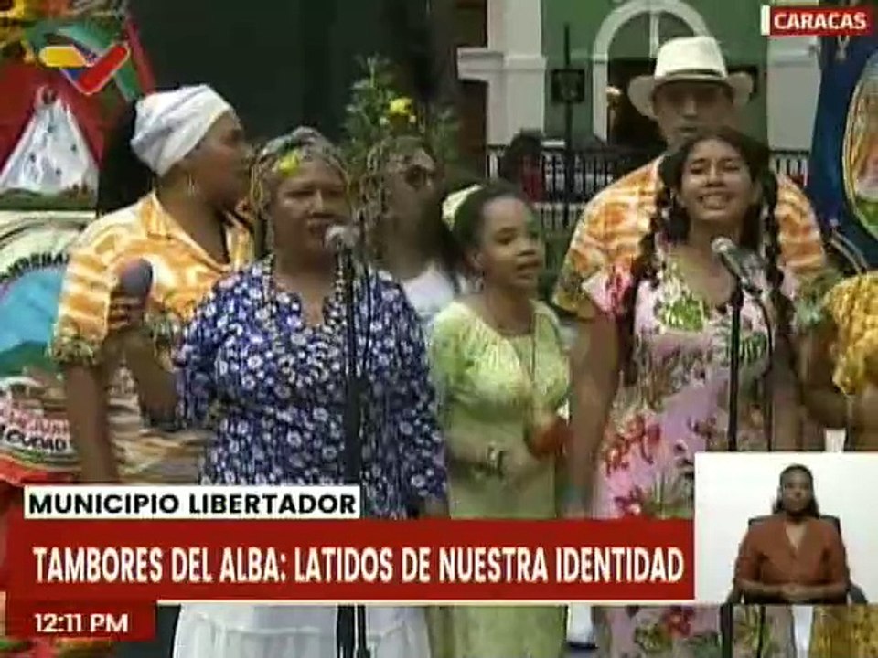 Autoridades Nacionales participan en el Primer Encuentro "Tambores del ALBA" en Caracas
