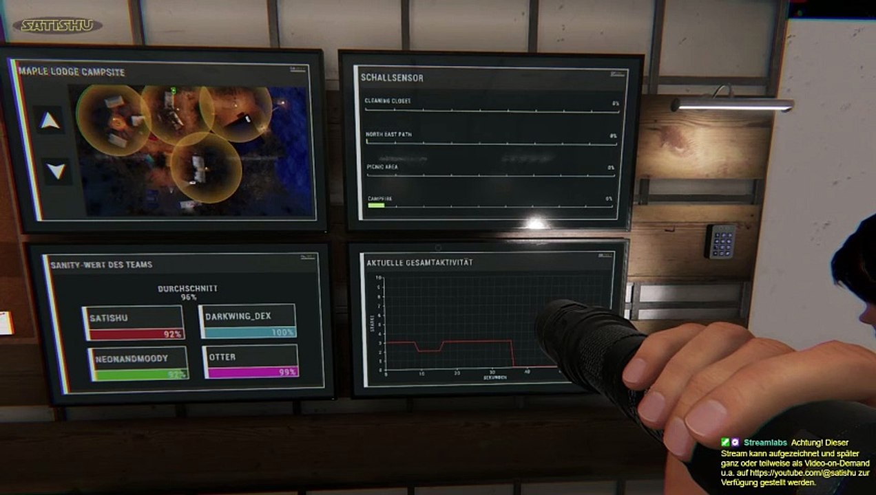 Draußen. Bei Nacht und Geistererscheinung. | Phasmophobia | Ep. 32