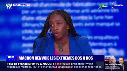 Aminata Niakate (Les Écologistes): "Nous, contrairement au Rassemblement national, on veut le pouvoir"