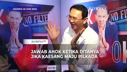 Jawab Ahok Ketika Ditanya Jika Kaesang Pangarep Maju Pilkada