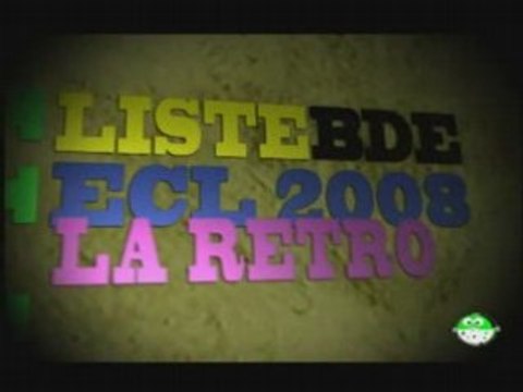 Rétro de campagne XtraVertCh'ti BDE 2008