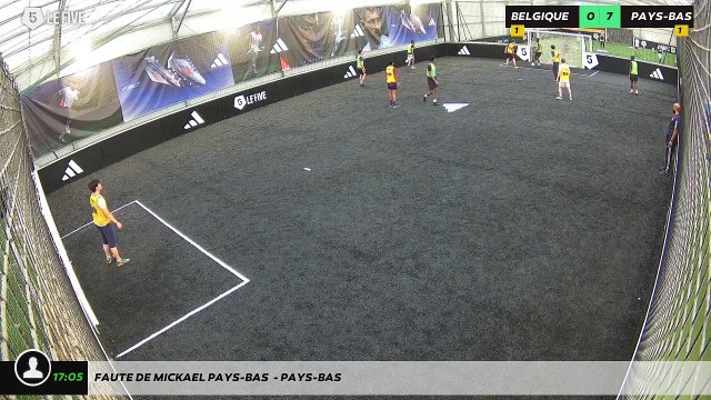 Faute de Mickael Pays-bas - PAYS-BAS