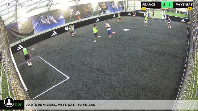 Faute de Mickael Pays-bas - PAYS-BAS