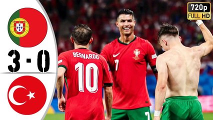 Portugal vs Turkey 3-0 Full Highlights & Goals UEFA EURO 2024 HD