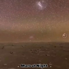 Mars Night  View | Incredible Footages of Mars | Space  Video