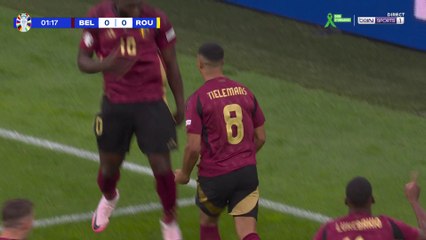 Euro 2024 : En 2 minutes, Tielemans débloque déjà le score pour la Belgique