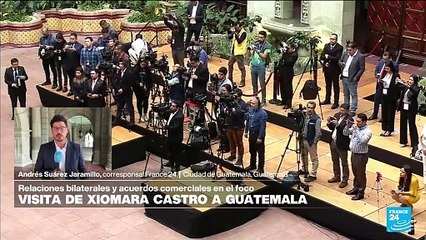 Informe desde Ciudad de Guatemala: presidenta de Honduras se reúne con Bernardo Arévalo