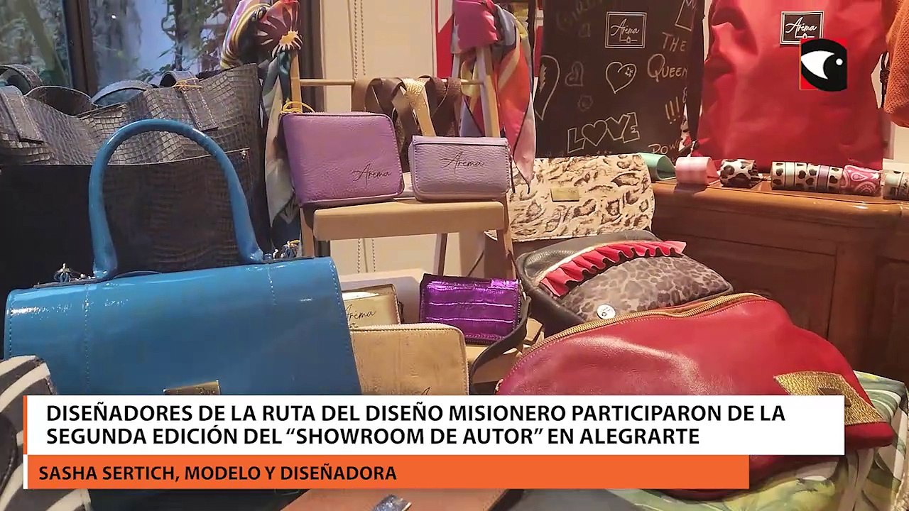 Diseñadores de la Ruta del Diseño Misionero participaron de la segunda edición del “Showroom de autor” en Alegrarte