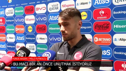 Milli futbolcu Yunus Akgün: Böyle maçlarda hakemi de yeneceğiz