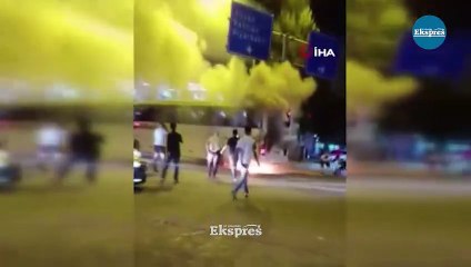 Diyarbakır yolcu otobüsü Batman’da yandı