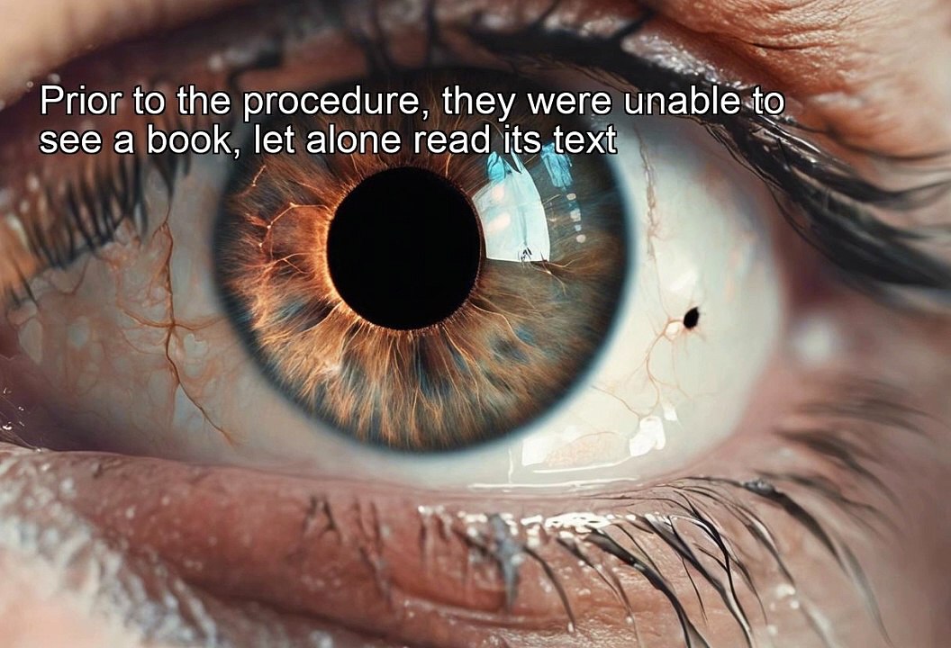 "Revolutionary Stem Cell Treatment Restores Vision"