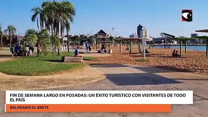 Fin de semana largo en Posadas: Un éxito turístico con visitantes de todo el país