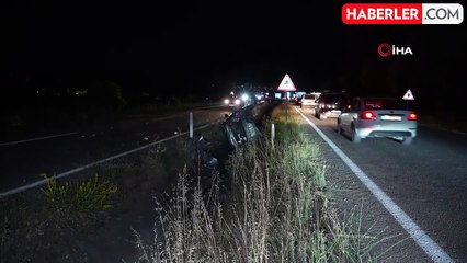 Kastamonu'da Kontrolden Çıkan Otomobil Takla Attı: 2 Yaralı