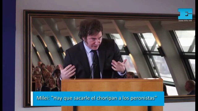 Milei: ¿Quién dijo que los choripanes son de los peronistas?
