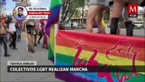Colectivos de la comunidad LGBTQ toman las calles de Tizayuca, Hidalgo