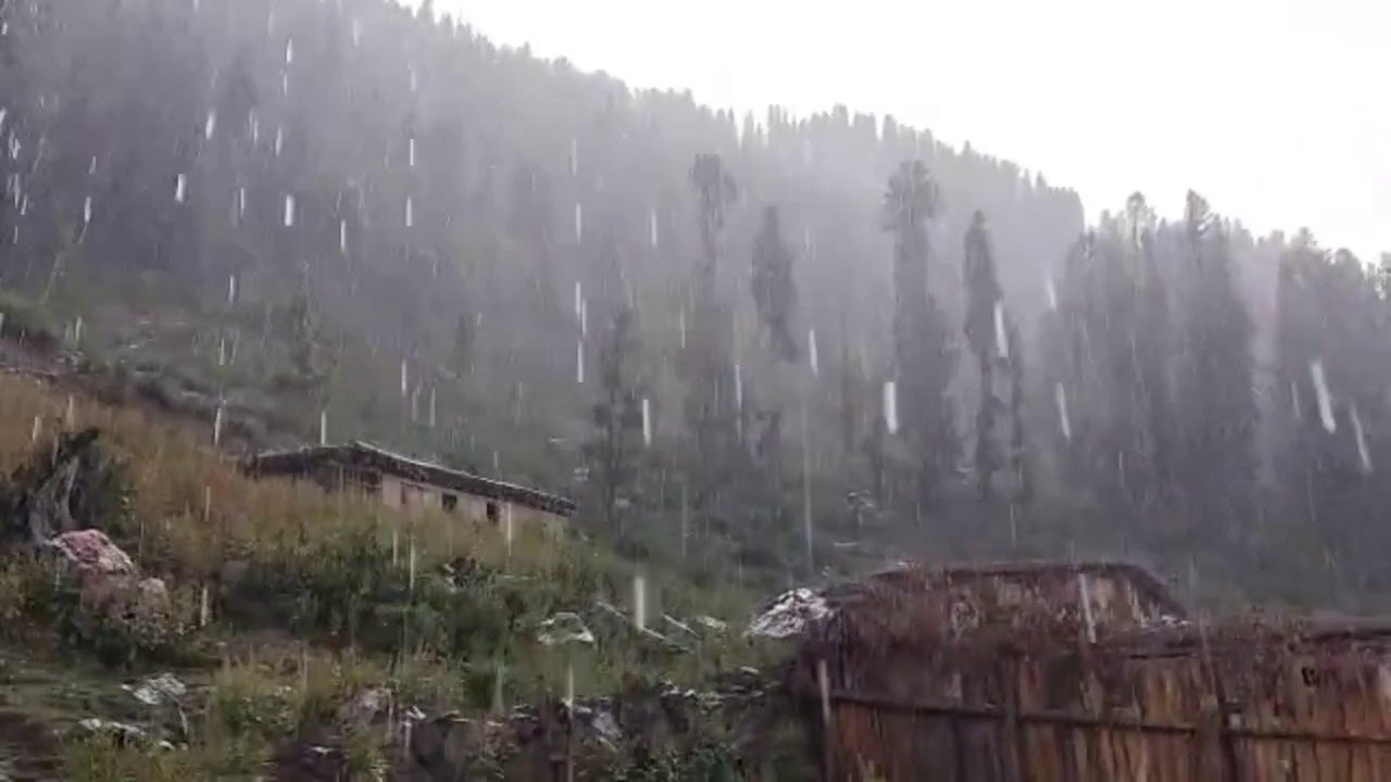 Right now I'm at about 10,000 feet above 70 sea level and it's raining here right now