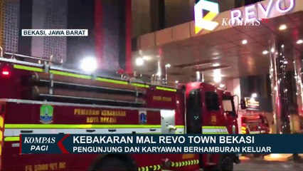 Revo Town Mal Bekasi Terbakar, Pengunjung Berhamburan Keluar