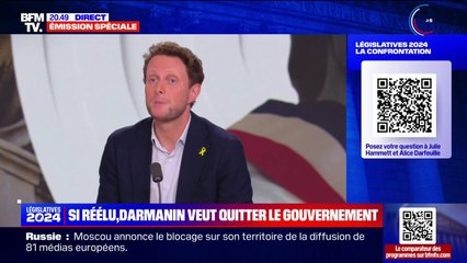 Clément Beaune, candidat "Renaissance" à Paris: "Une coalition avec des partis écologistes, socialistes, républicains modérés, centristes, on ne l'a jamais fait, faisons-le"