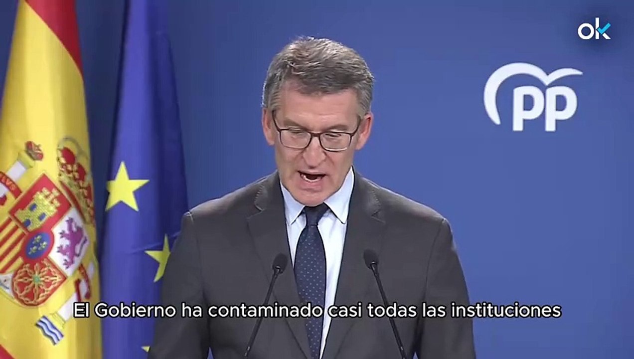 Feijóo tras pactar el CGPJ: «Sabemos distinguir entre la oposición al Gobierno y la lealtad al Estado»
