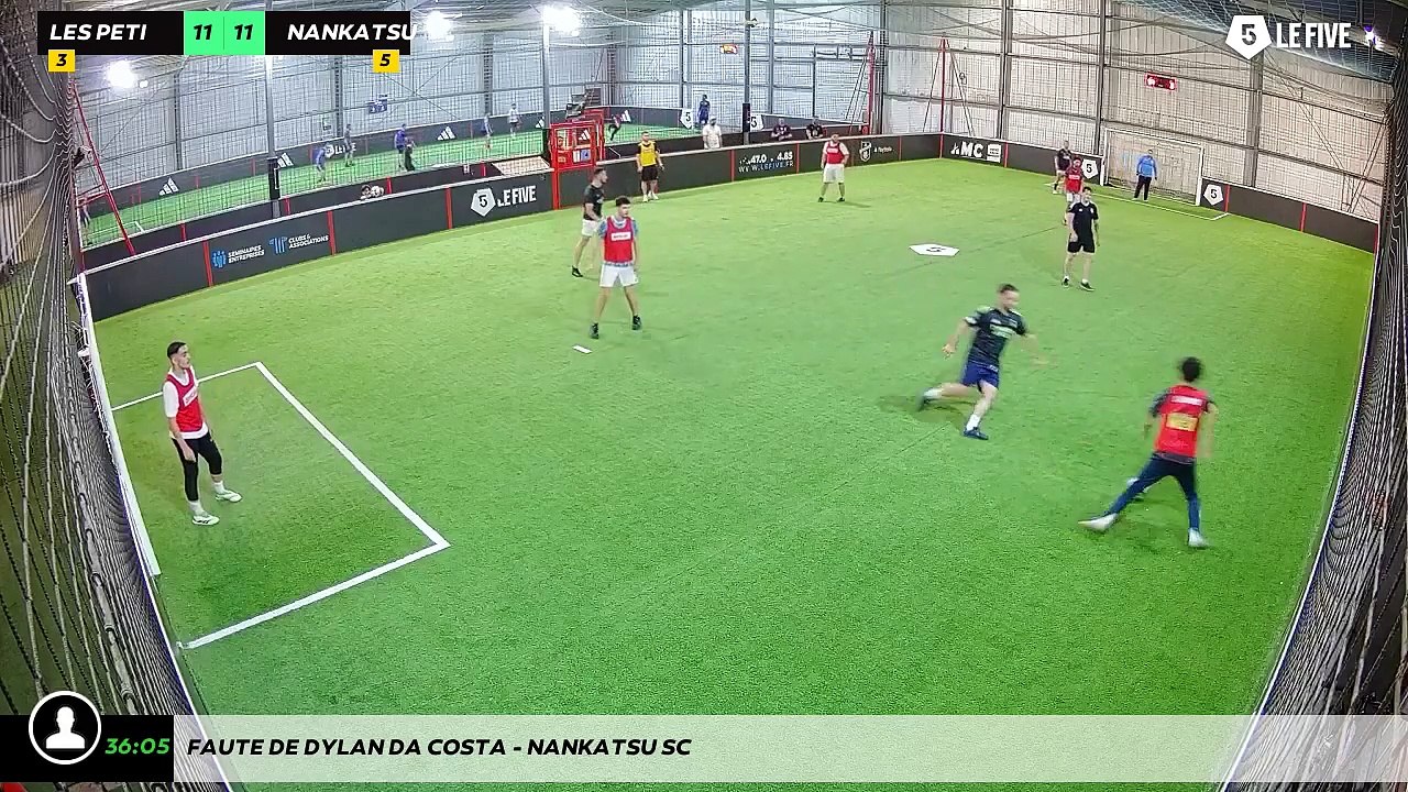Faute de Dylan Da costa - Nankatsu SC