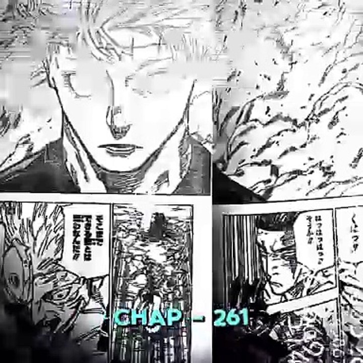 Yuta's Puppet ️》Gojo Satoru Chap - 262 [4k] Jjk Manga Edit #anime # ...