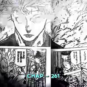 《 Yuta's Puppet❗️》Gojo Satoru Chap - 262 [4k] Jjk Manga Edit #anime #jjkmangaedit #sukuna #gojo
