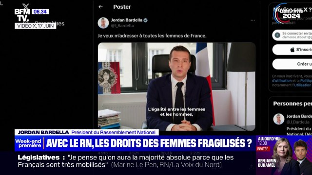 Législatives 2024: le RN est-il un danger pour les droits des femmes?