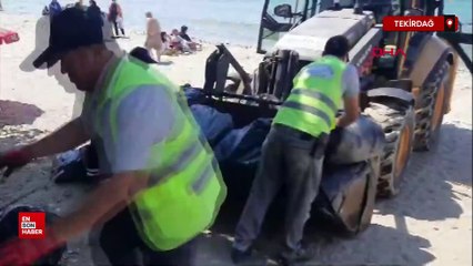 Tatilcilerden geriye 450 ton çöp kaldı