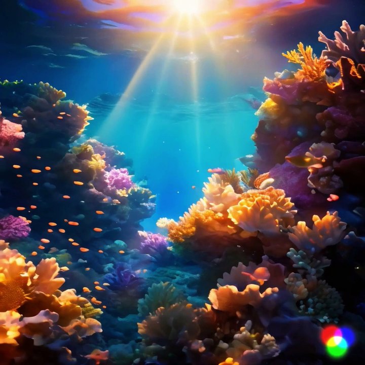 Underwater Scene of the Ocean | Roma and Diana Underwater Scene | Underwater Nature | Ocean Lovers