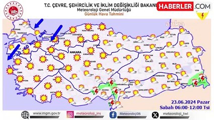 Bugün 6 ilde hava sıcaklıkları 40 derecenin üzerinde