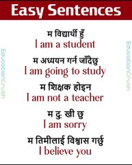 Easy sentences  #englishlearning #vocabulary #englishvocabulary