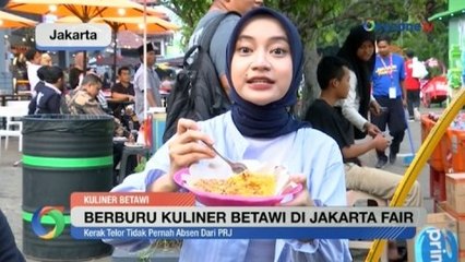 Temukan Ragam Jajanan Tradisional Khas Betawi di Jakarta Fair
