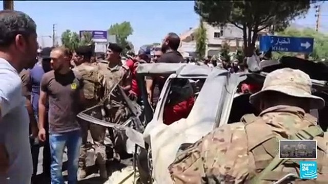 'The Israeli army announced it had targeted the commander, accusing him of supplying weapons to Hamas'