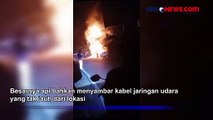 3 Warung di Cengkareng Jakarta Barat Terbakar, 8 Unit Damkar Dikerahkan