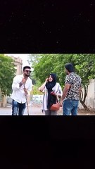 Blind Man With Greedy Girl